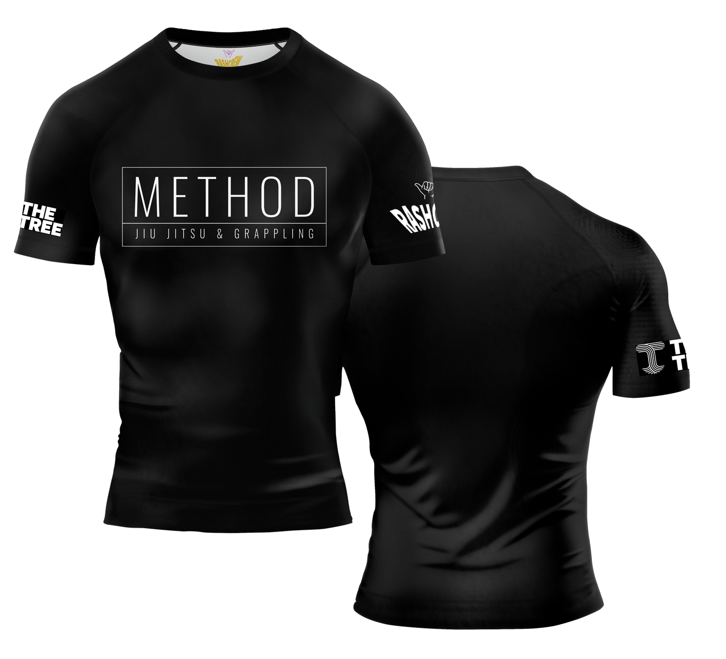 METHOD IBJJF RANKED RASH (MANGA CORTA)